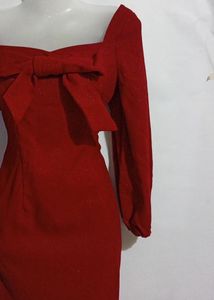 Christmas Bow Dress🎅❤️