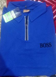 BOSS Blue Polo Shirt