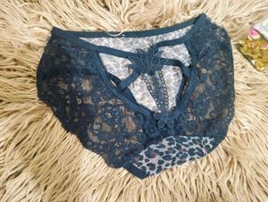 Leopard &amp; Lace High-Waist Panty👙