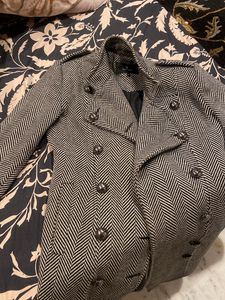 women branded coat