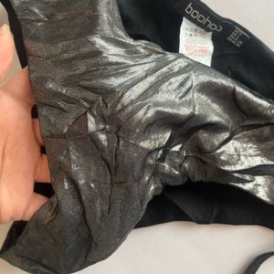 Boohoo Black Bikini Bottoms