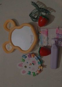 beautiful accessories and lip balmcare