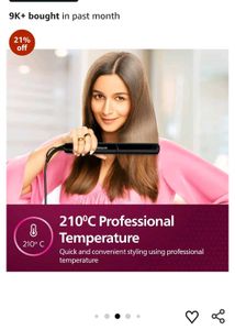 Philips Selfie Hair Straightener