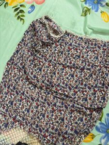 Floral Print Tank Top