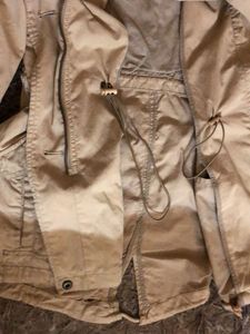 y2k GUESS 1981 khaki Hooded Jacket