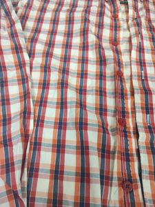 (Medium Size)Checked Long Sleeve Shirt