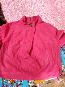 Pink Zip-Up Jacket