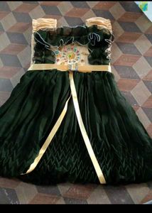 Dark Green Baby Doll Firok