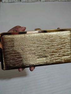 Gold Color Ka Bag Hai Yah Party Wear Ha