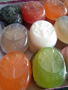 10 Organic Fruit Soaps@₹500