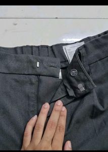 H&amp;M Grey Tailored Trouser Pants