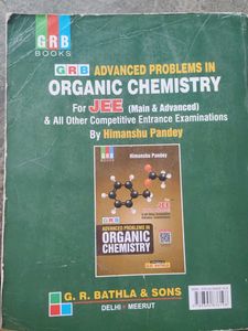 Organic Chemistry for JEE