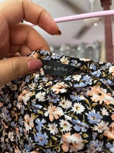 Floral Tube Top.