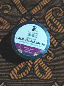 Pilgrim Red Vine Face Cream SPF 30