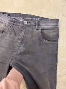 Men’s Gray Denim Jeans