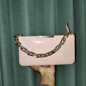 classic shimmer shoulder and sling bag