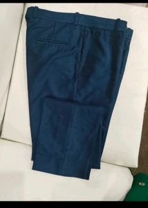 Elegant Blue Waistcoat With Pant