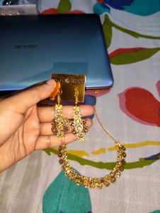 Golden Jewellery Set