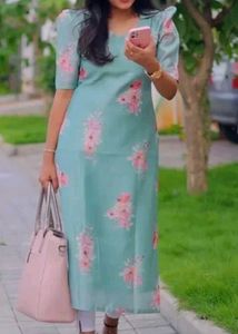 Floral Kurthi