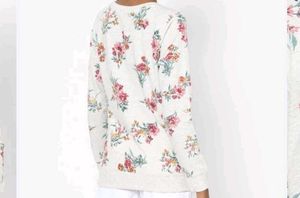 Printed round Neck Sweatshirt