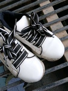 White Bow Shoes 🎀
