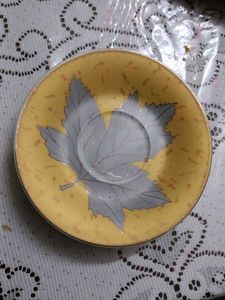 Leaf Cup and Saucer Set Of 2