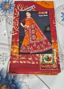 SAANVI Super Batik Saree