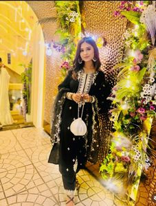 Elegant Black Kurta Set
