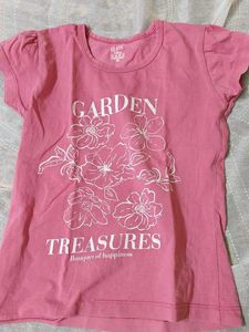 Girls Unicorn Believe Top - Cotton T shirts