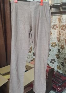 Lycra Gown With Pant And Dupatta- Mauve Color