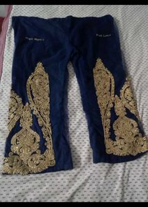 Beautiful blue kurta with plazo fully new 🥰