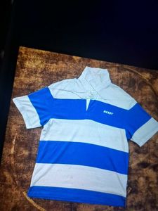 Nerdy Striped Polo Shirt