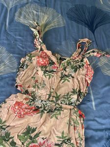 Korean Style Floral Dress From Thailand