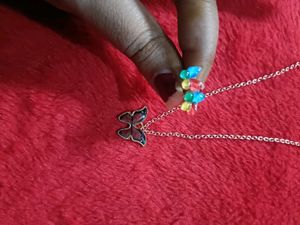 Butterfly Pendant Necklace