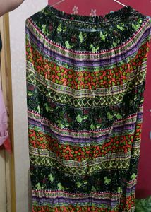 Boho Midi Skirt