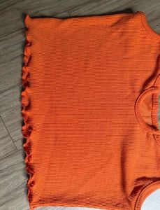 Orange Tank Top