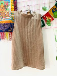 Caramel Colour Tank Top