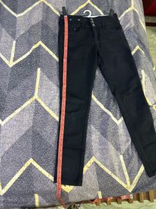 Black Jeans Comfortable And Slim Look High Waist