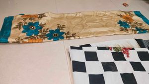 Floral Bedsheets &amp; Curtains Set