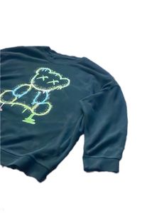 Graphic Print oversized sweatshirt