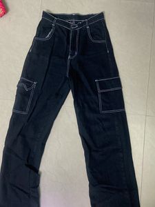 High waisted Trendy Cargos