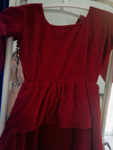 New Maroon Frok Just Stiched