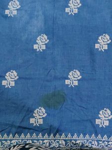 Blue Embroidered Kurti