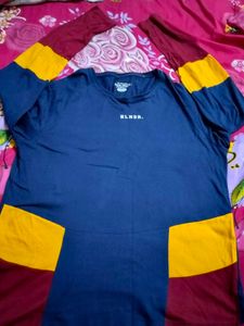HLNDR Colorblock Full Sleeves T-Shirt