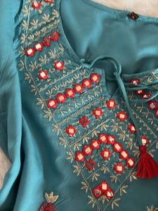 Elegant Embroidered Kurta Set