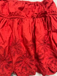 Cute Red Skirt