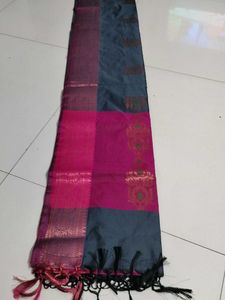 Elegant Ethnic dark grey Saree