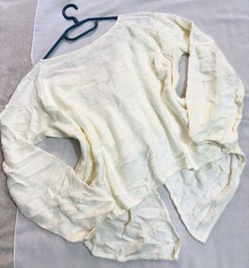 🎁 Buy1 Get1 Free White Bow Detail Cardigan ()