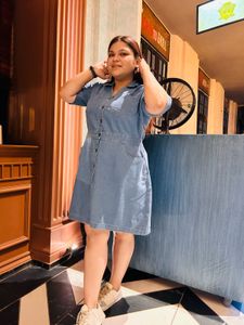 Denim Shirt Dress