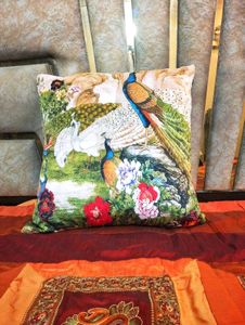 Peacock Cushion Cover Set of 3